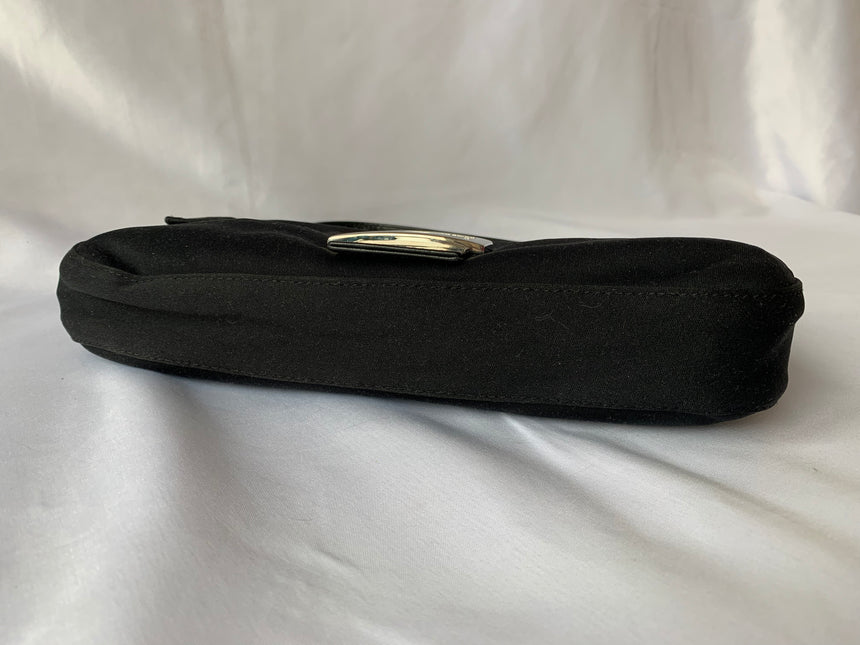 Sold FENDI Baguette Black Cloth