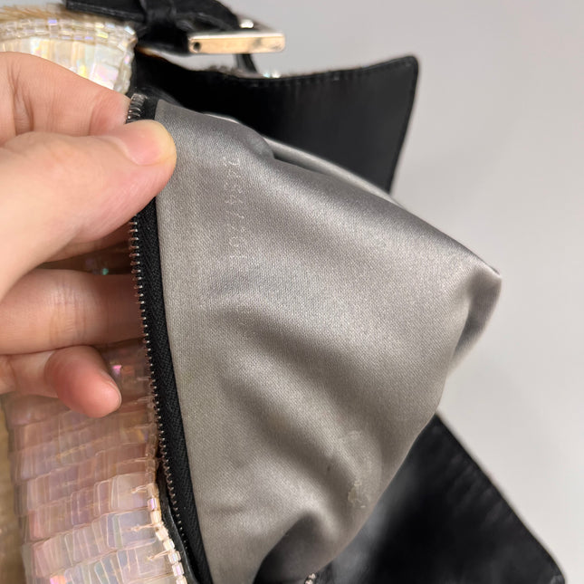 Sold Fendi Baguette in Cream Gold sequins