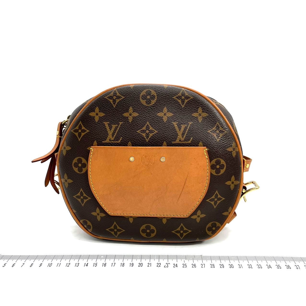 Louis Vuitton Boîte Chapeau Souple Leather Crossbody Bag