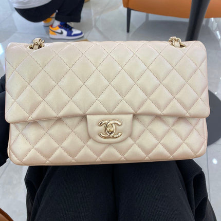 Sold Chanel Timeless/ Classic Flap Medium Gold