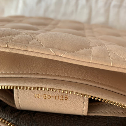 Sold Lady Dior Medium Bag Pink Cannage Leather