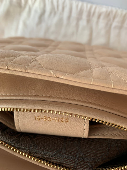 Sold Lady Dior Medium Bag Pink Cannage Leather