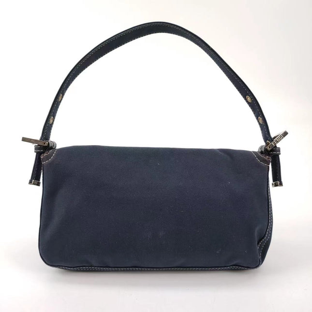 Sold FENDI Baguette Blue Denim