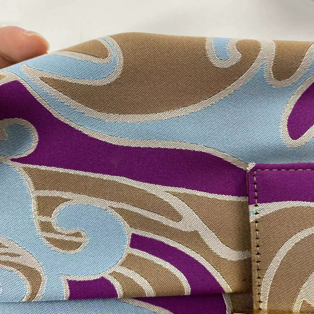 Sold FENDI Baguette Multicolor Silk with Psychedelic prints