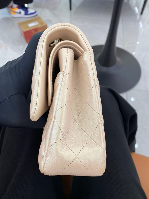 Sold Chanel Timeless/ Classic Flap Medium Gold