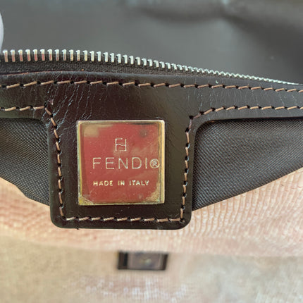 Sold Fendi Mamma Baguette White Glitter Beads