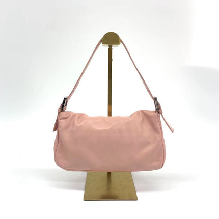 Sold FENDI Baguette Pink Lambskin Leather