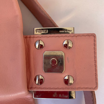 Sold FENDI Baguette Pink Lambskin Leather