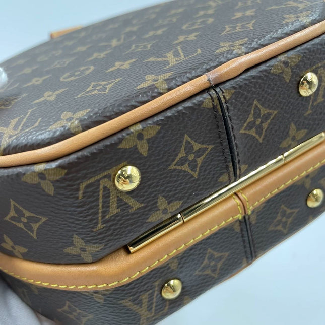 Sold Louis Vuitton Petite Boîte Chapeau Stiff Leather Crossbody Bag