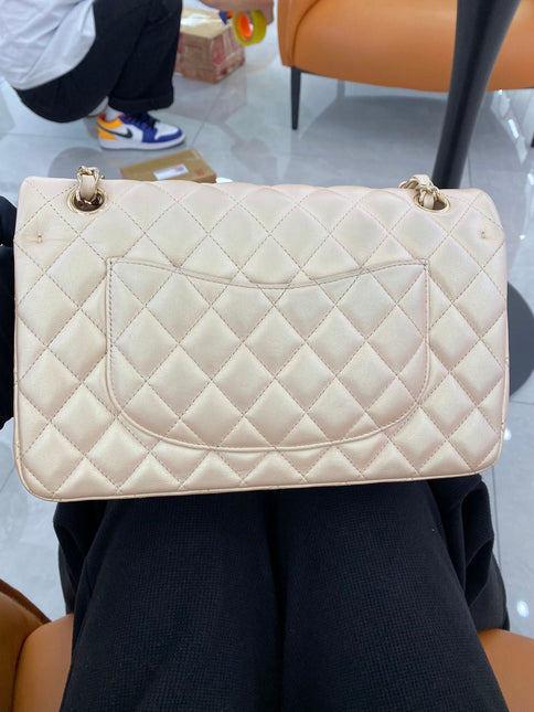 Sold Chanel Timeless/ Classic Flap Medium Gold