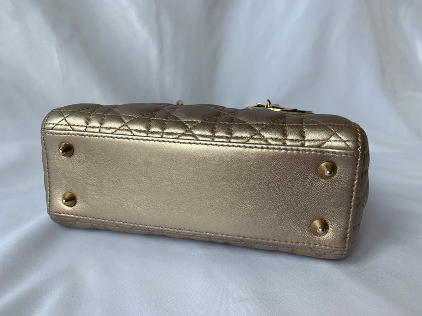 Sold Lady Dior ABCdior Small Small Cannage Lambskin Handbag