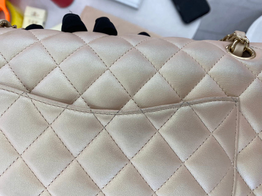 Sold Chanel Timeless/ Classic Flap Medium Gold