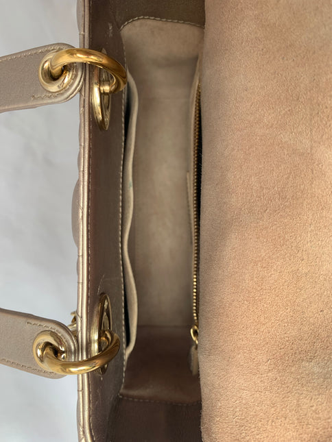 Sold Lady Dior ABCdior Small Small Cannage Lambskin Handbag