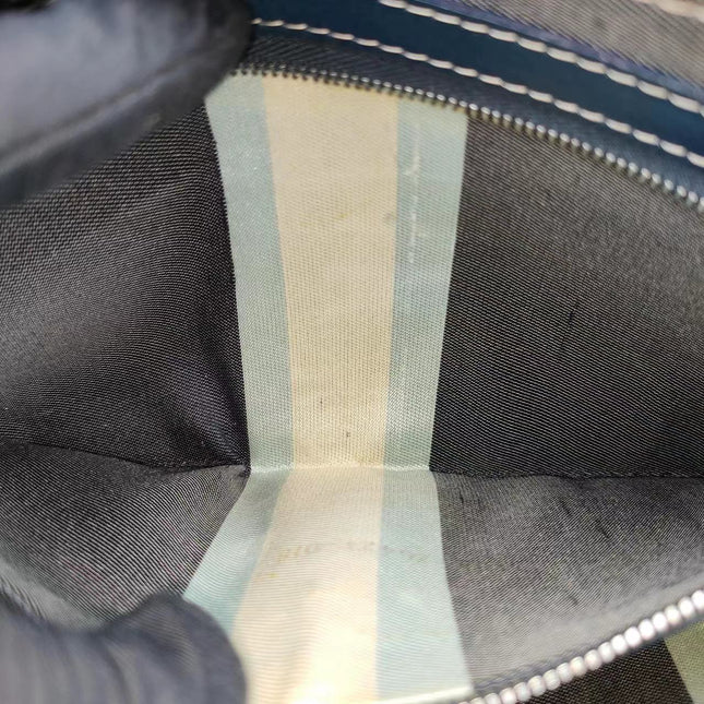 Sold FENDI Baguette Blue Denim