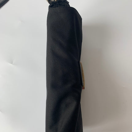 FENDI Baguette Black Cloth