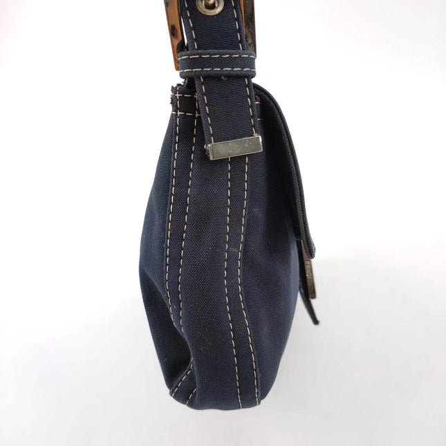 Sold FENDI Baguette Blue Denim