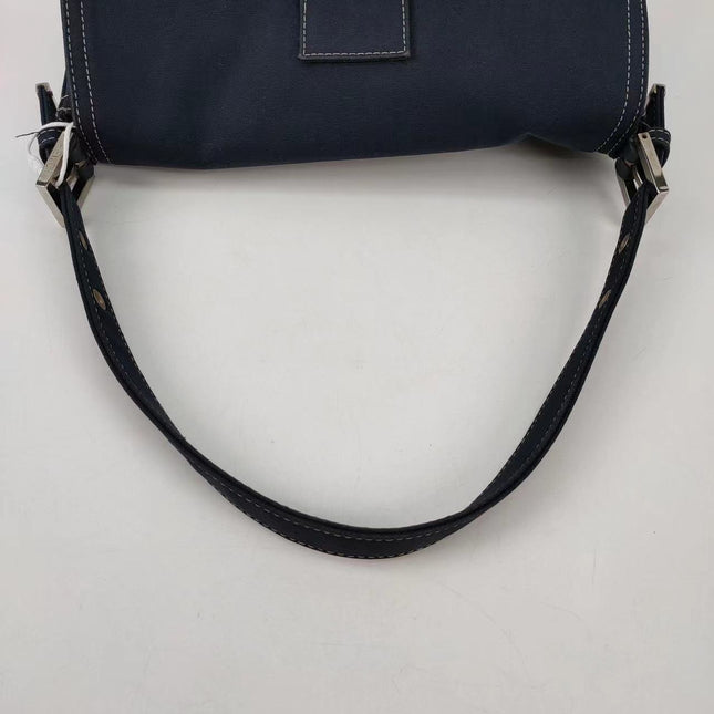 Sold FENDI Baguette Blue Denim