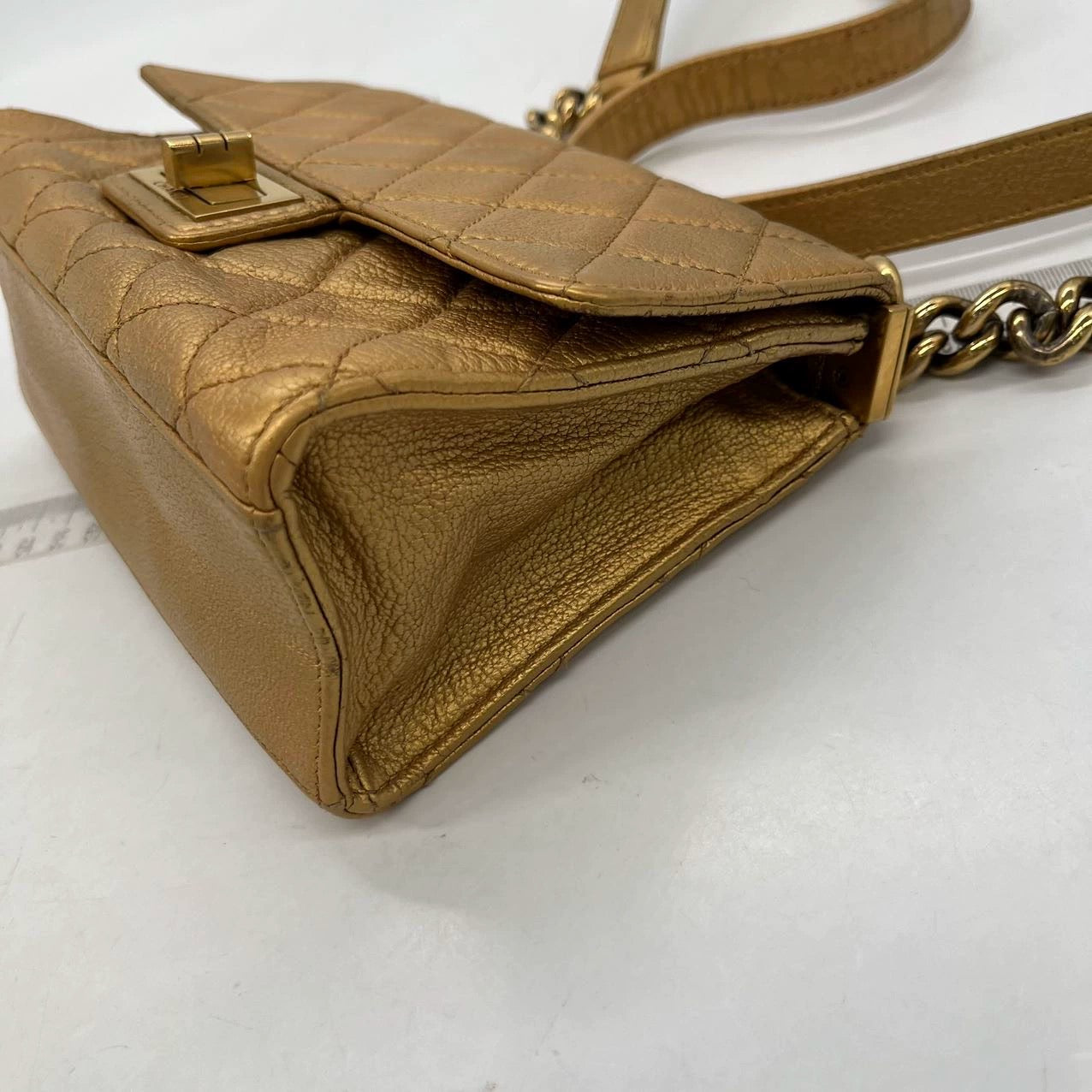 Chanel 2.55 Flap Bag in Purple Lambskin Leather — UFO No More