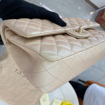 Sold Chanel Timeless/ Classic Flap Medium Gold