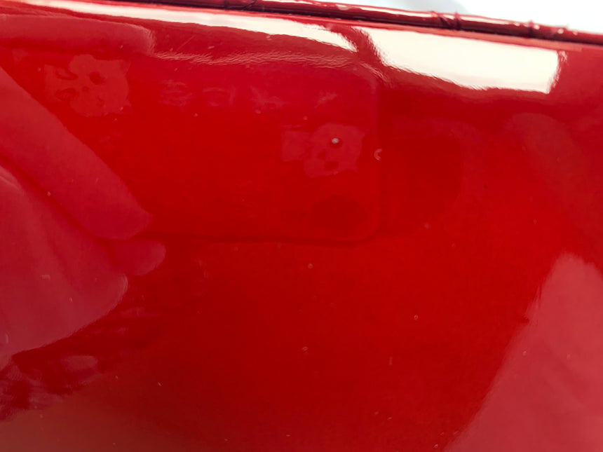 Sold Lady Dior Medium Red Patent Leather (France)