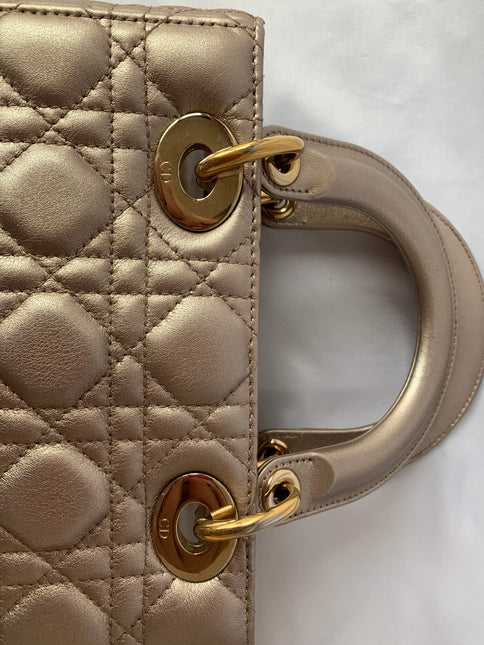 Sold Lady Dior ABCdior Small Small Cannage Lambskin Handbag