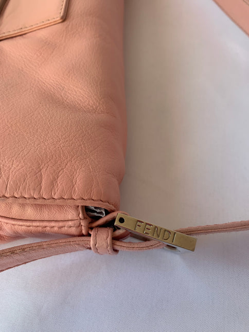 Sold FENDI Baguette Pink Lambskin Leather