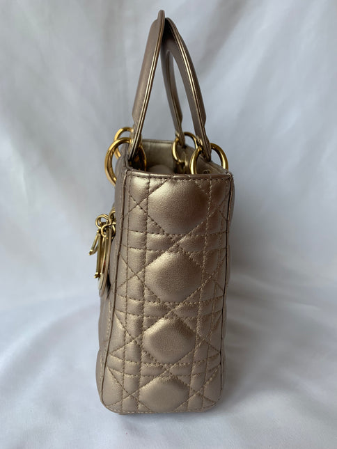 Sold Lady Dior ABCdior Small Small Cannage Lambskin Handbag