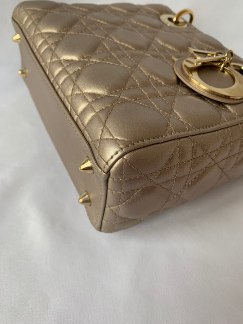 Sold Lady Dior ABCdior Small Small Cannage Lambskin Handbag