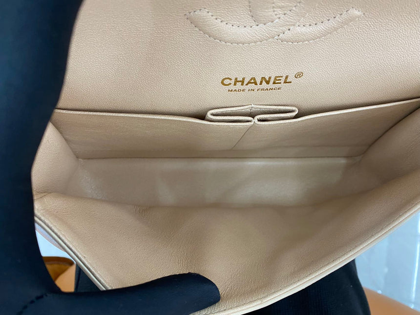 Sold Chanel Timeless/ Classic Flap Medium Gold