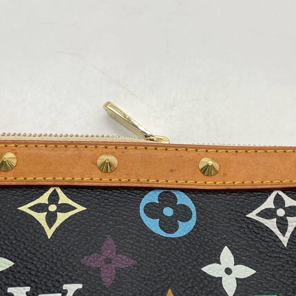 Sold Louis Vuitton pochette accessoires black multicolour canvas