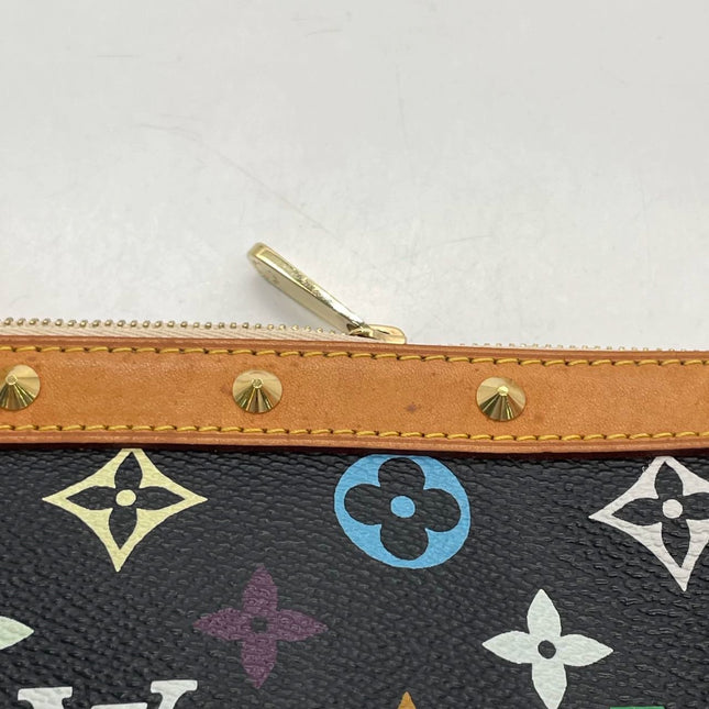Sold Louis Vuitton pochette accessoires black multicolour canvas
