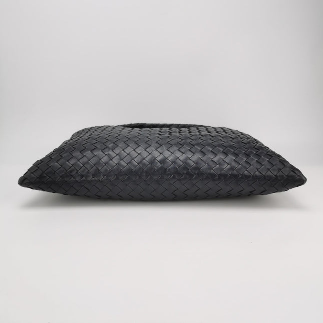 Bottega Veneta Hop Large Leather Navy Hobo Bag 55cm