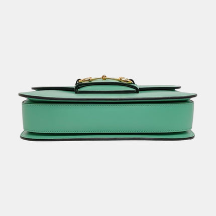 Gucci jackie small green leather