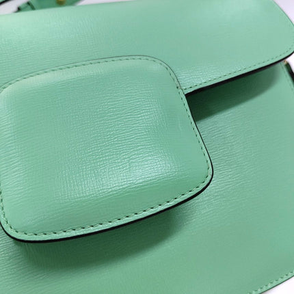 Gucci jackie small green leather