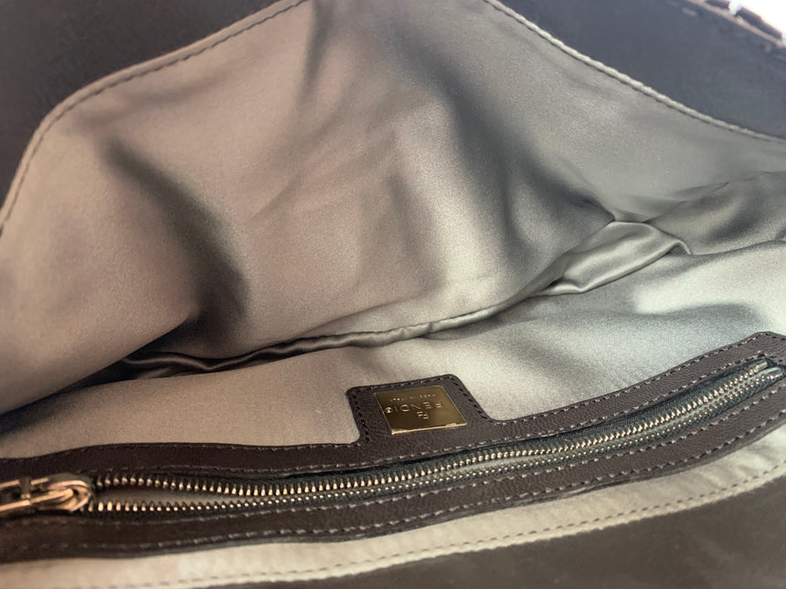 Sold Fendi Baguette Black waterfall Glitter