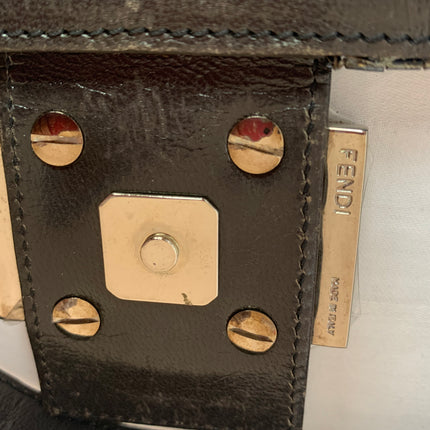 Sold Fendi Baguette Black waterfall Glitter