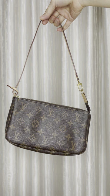 Sold Louis Vuitton pochette accessoires classic brown Modern