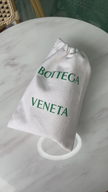 Sold Bottega Veneta Pouch Mini Gold Lambskin Leather