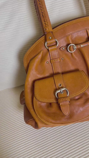 Dior Vintage My Dior Pockets Bag Tan Brown