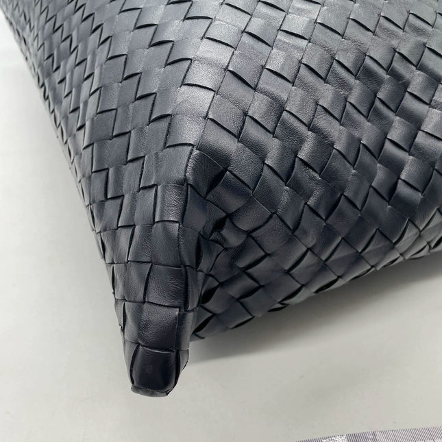 Bottega Veneta Hop Large Leather Navy Hobo Bag 55cm