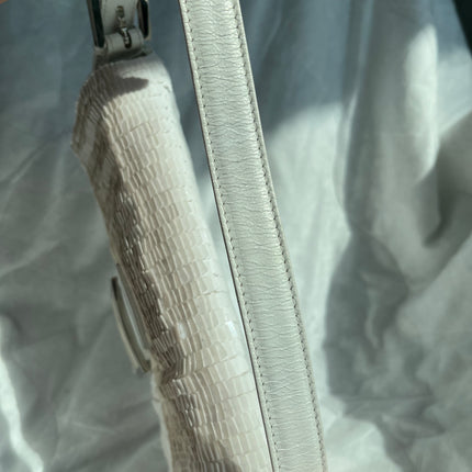 Sold FENDI Baguette Snow White sequins excellent condition