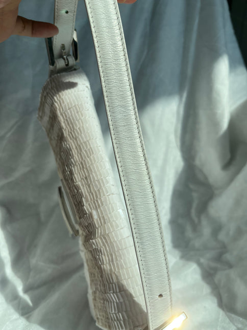 Sold FENDI Baguette Snow White sequins excellent condition