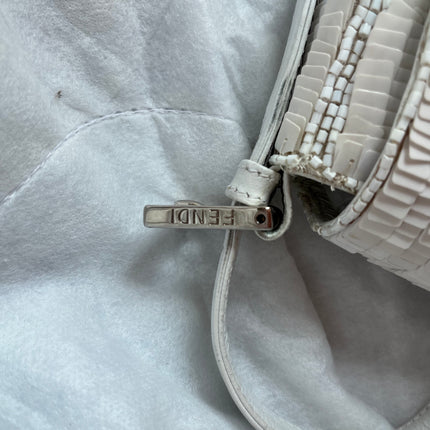 Sold FENDI Baguette Snow White sequins excellent condition