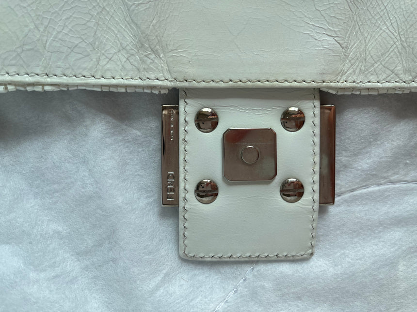 Sold FENDI Baguette Snow White sequins excellent condition