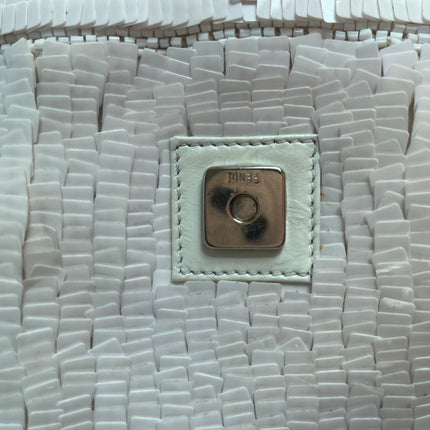 Sold FENDI Baguette Snow White sequins excellent condition
