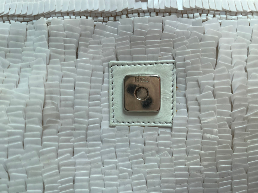 Sold FENDI Baguette Snow White sequins excellent condition