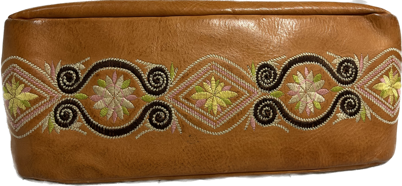Sold  Fendi Mamma Baguette Brown leather with embroidery