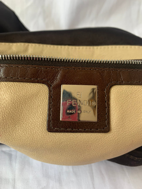 Sold FENDI Baguette Black Silk with Crystal Buckle