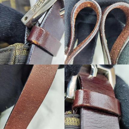 Sold FENDI Baguette Zucca Print with Flower Embroidery