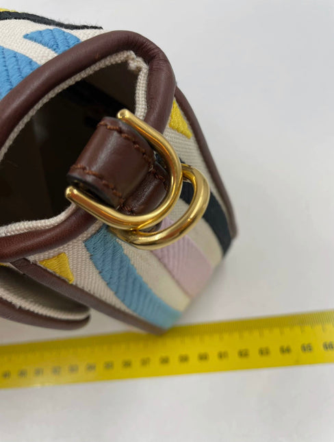 Sold Fendi baguette multicolor psychedelic FF vertigo canvas crossbody bag